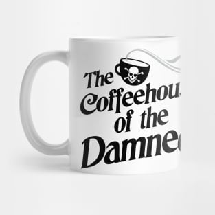 Coffee House of the Damned Dark logo Mug